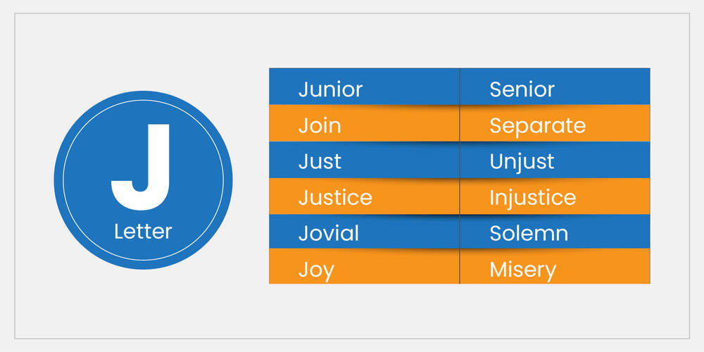 Opposite-words-starting-with-the-letter-J
