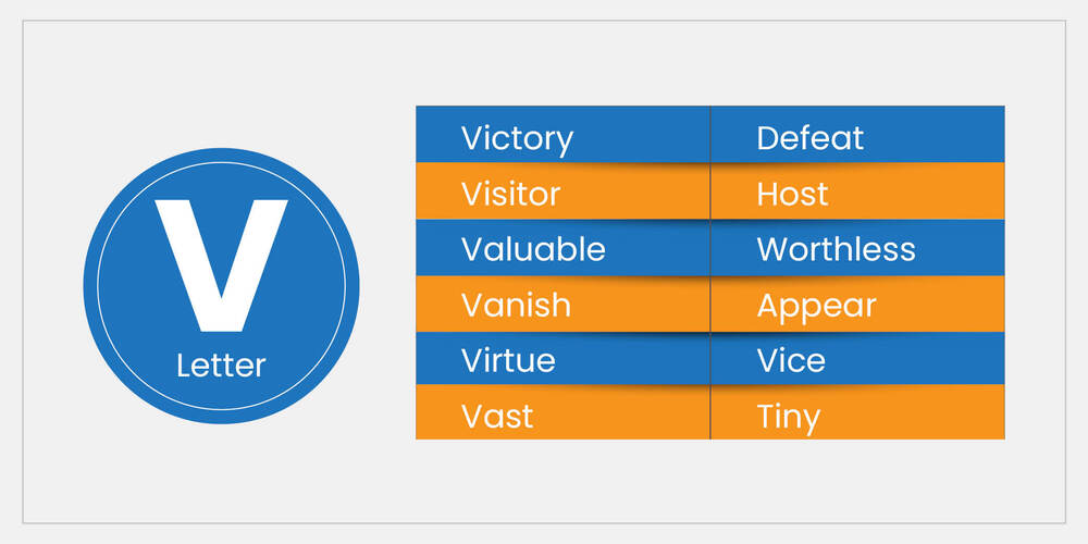 Opposite-words-starting-with-the-letter-V