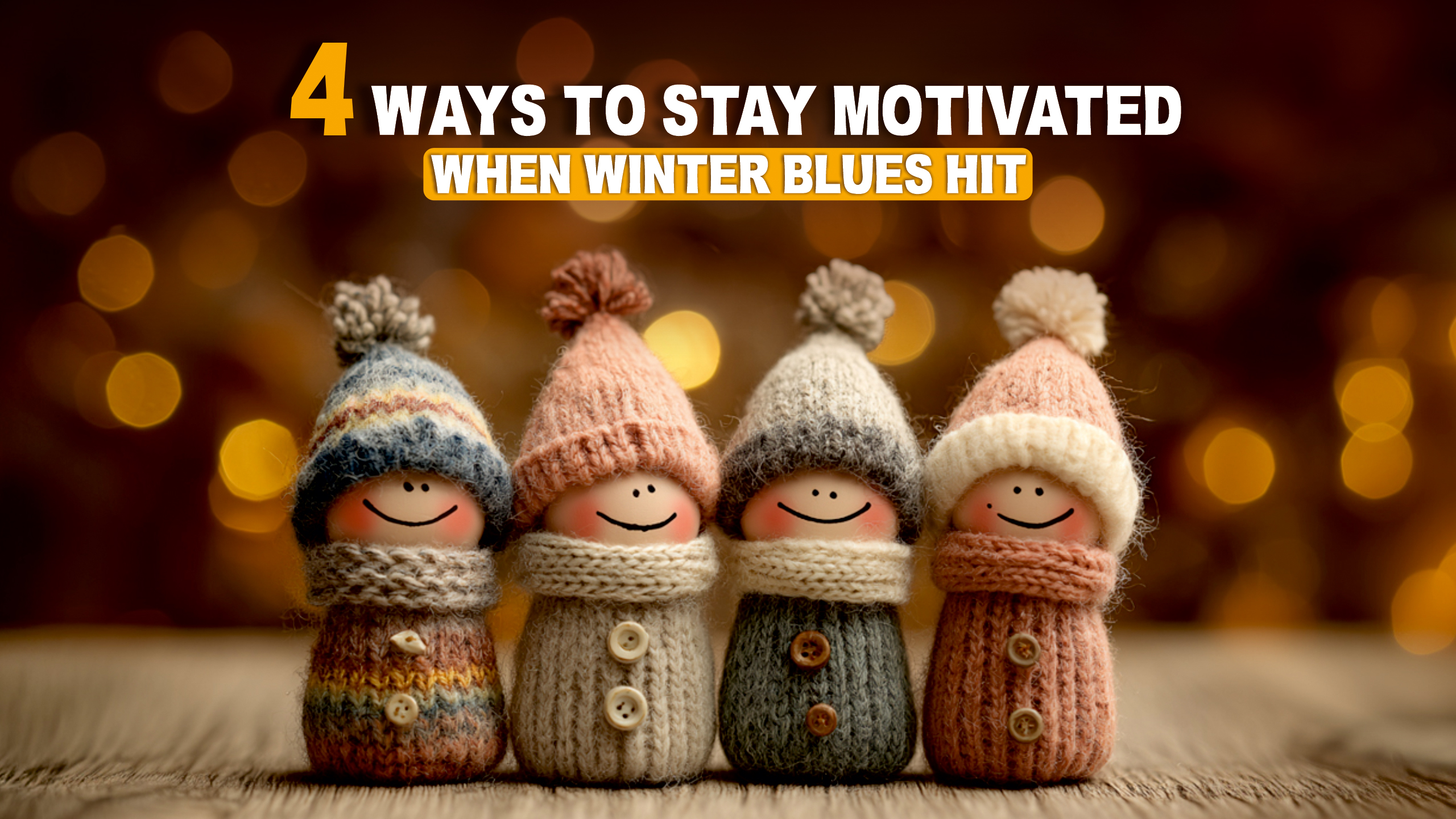 4 Ways to Stay Motivated When Winter Blues Hit