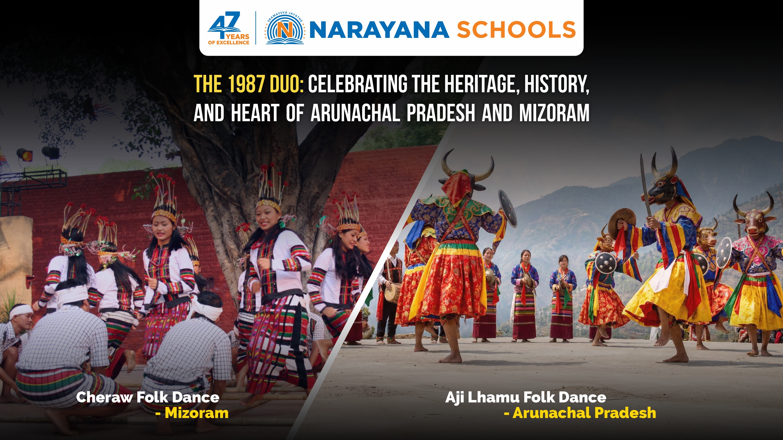 The 1987 Duo: Exploring the Heritage and History of Arunachal Pradesh and Mizoram