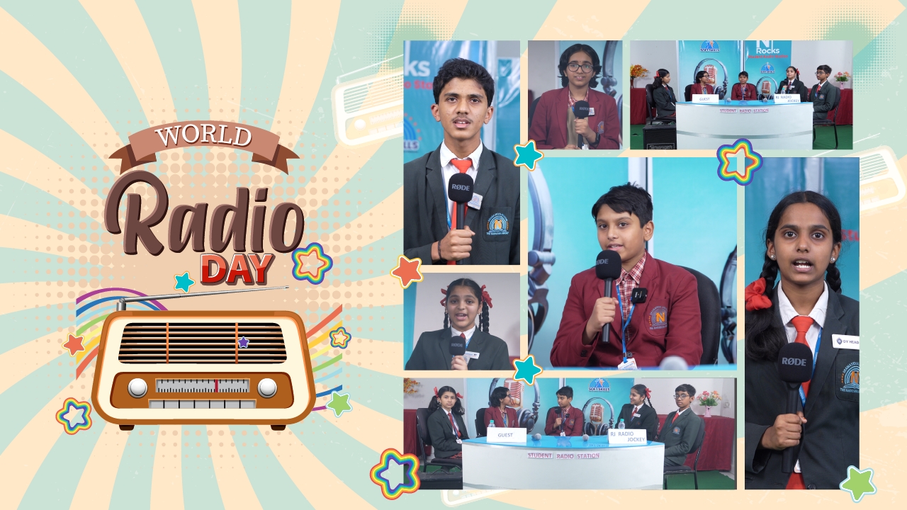 Narayana Schools Tune in to World Radio Day with Engaging Activities