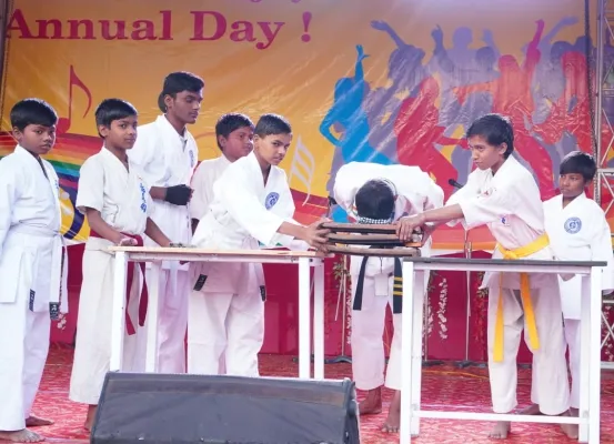 Annual day felicitation and celebration moments