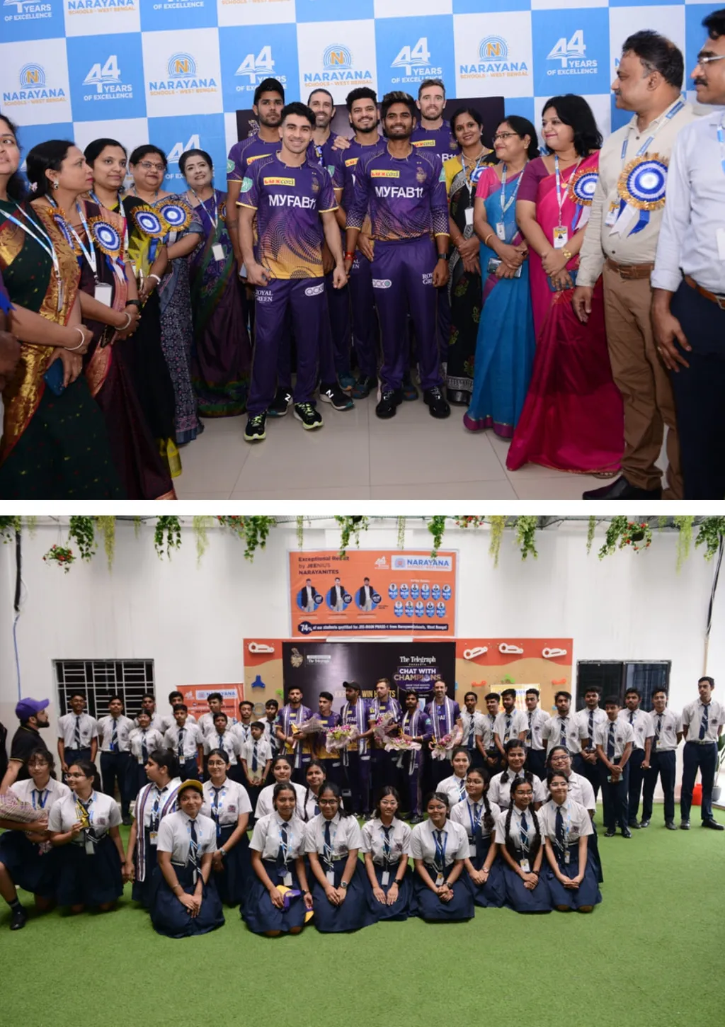 Inspiring motivational talk by visiting guest