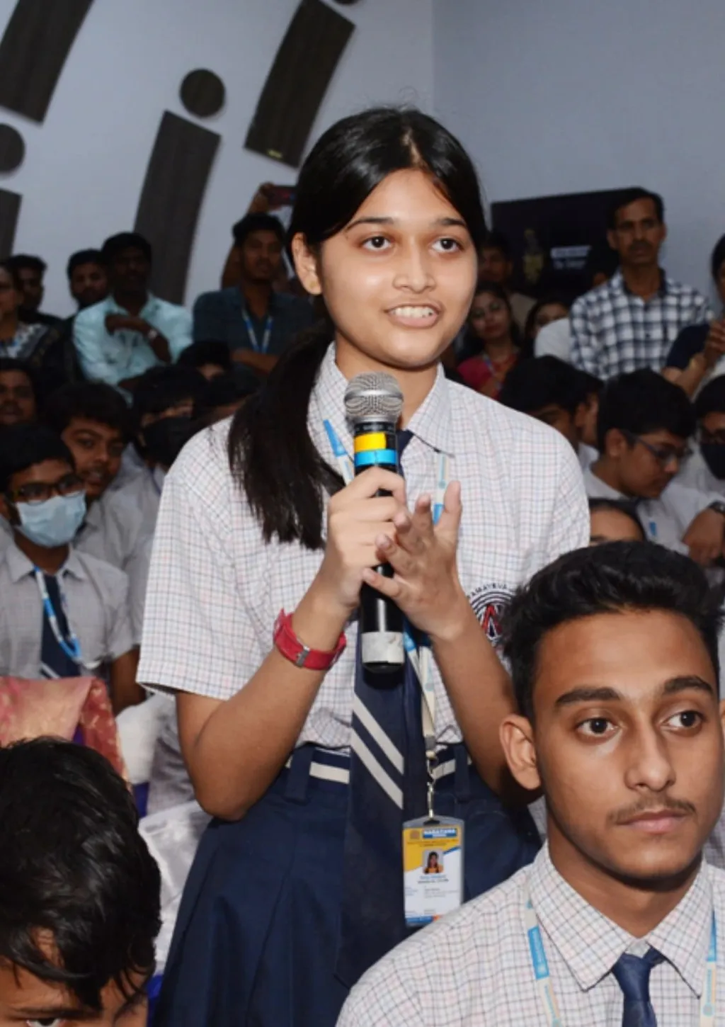 Special guest interaction with student council
