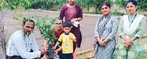 Students engaging in social community outreach