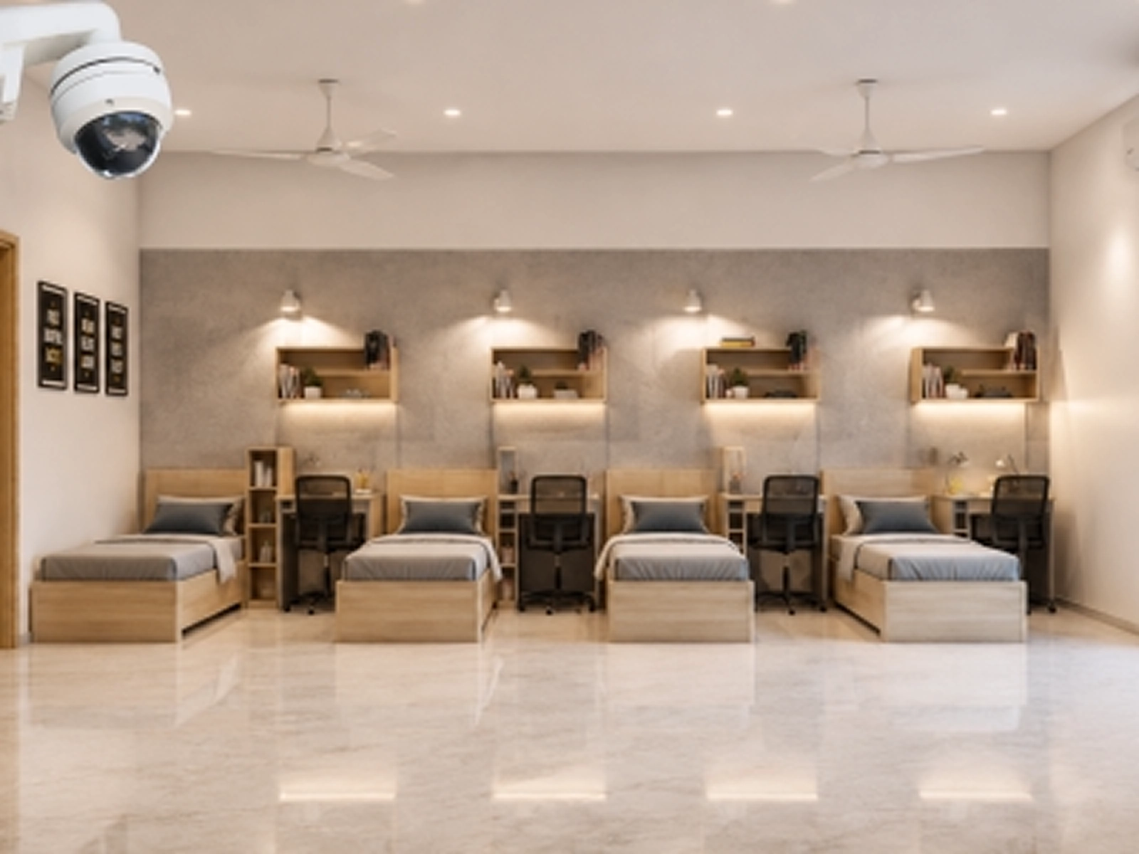 Hostels with CCTV
