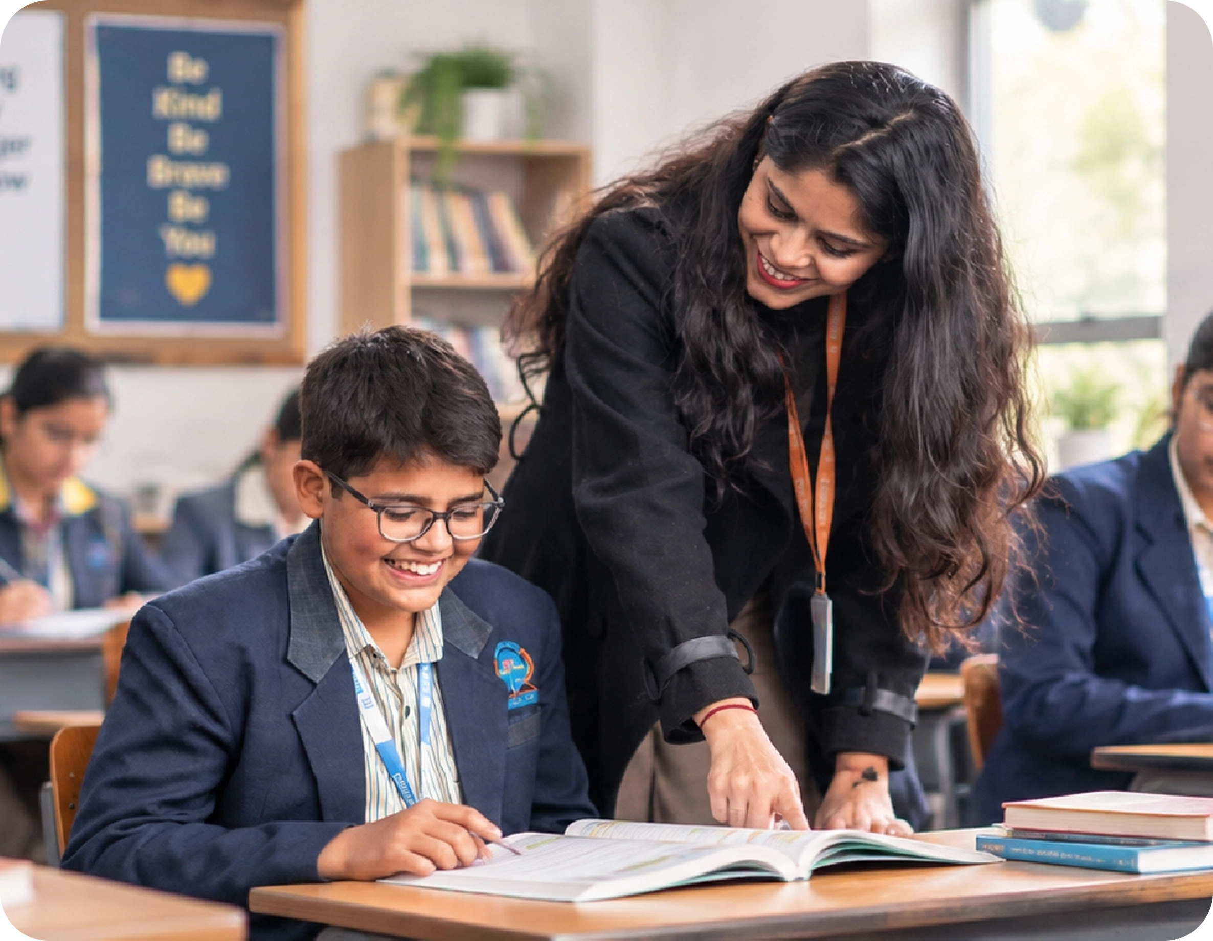 Teachers and students adhering to micro schedules